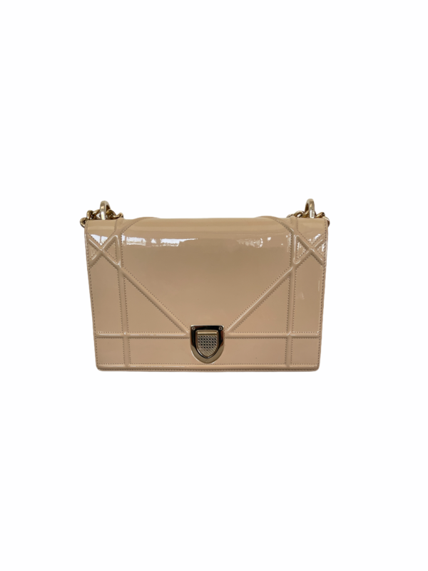 Dior Diorama Beige Shiny Medium
