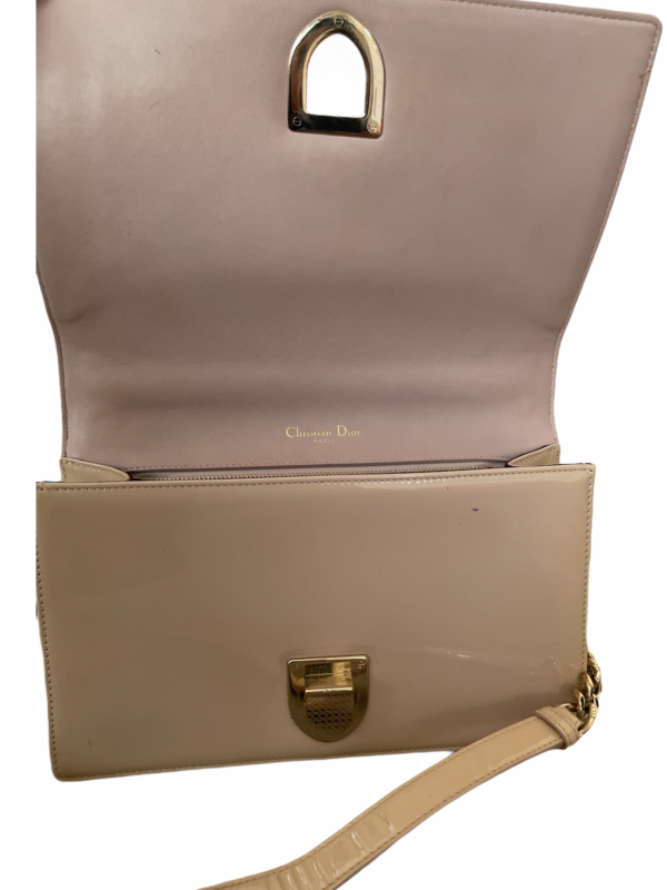 Dior Diorama Beige Shiny Medium - Image 4