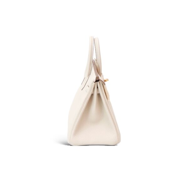 Hermes Birkin 25 Craie Togo GHW - Image 4