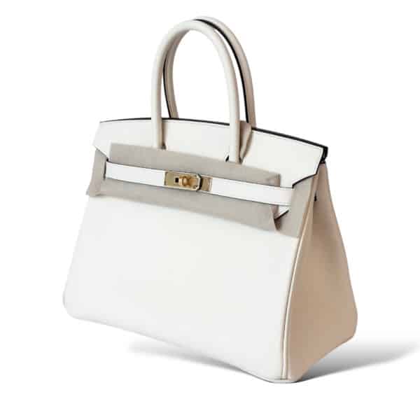 Hermes Birkin 30 Nata Retourne GHW - Image 3