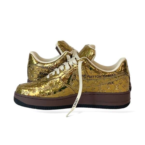 Louis Vuitton x Nike Air Force 1 Sneakers Size 42 EU - Image 2