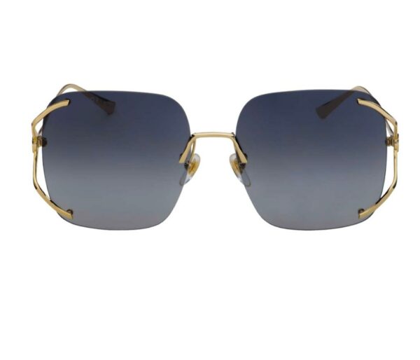 Gucci Square Metal Sunglasses