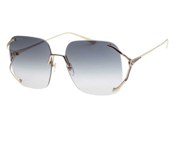 Gucci Square Metal Sunglasses - Image 3