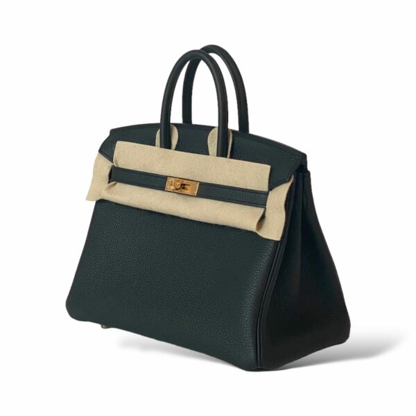 Hermes Birkin 25 Black Togo GHW - Image 5