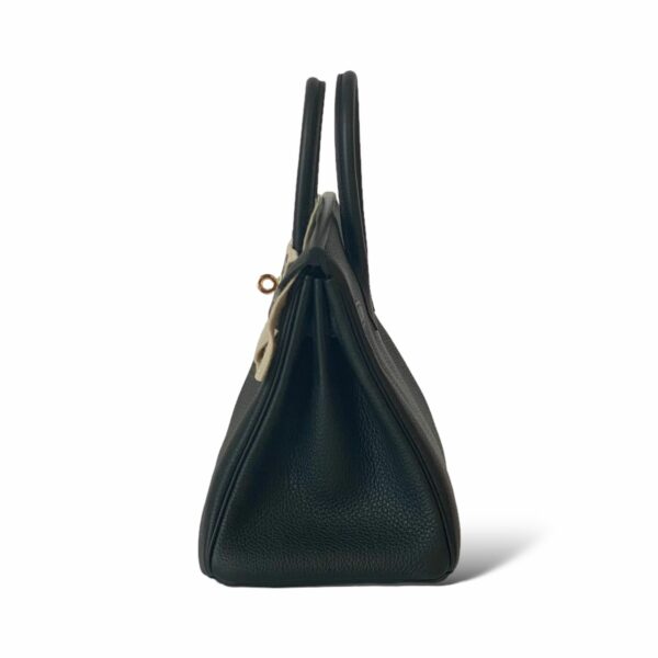 Hermes Birkin 25 Black Togo GHW - Image 4