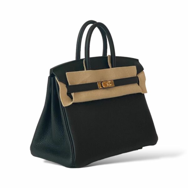 Hermes Birkin 25 Black Togo GHW - Image 2