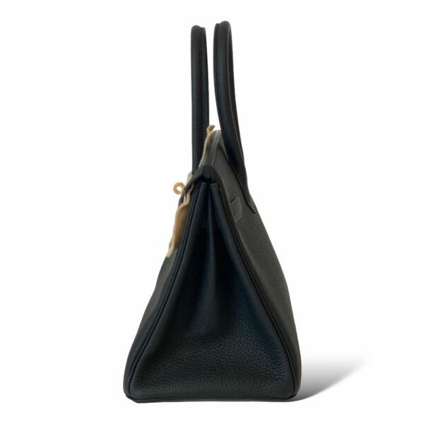 Hermes Birkin 30 Black Togo GHW - Image 4