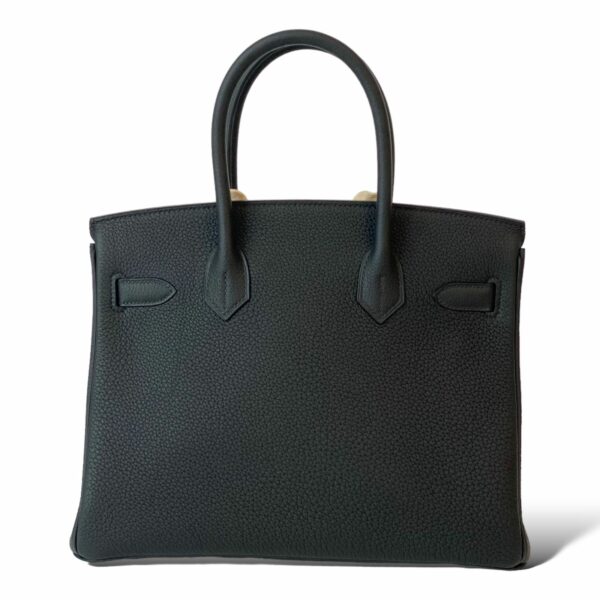 Hermes Birkin 30 Black Togo GHW - Image 5