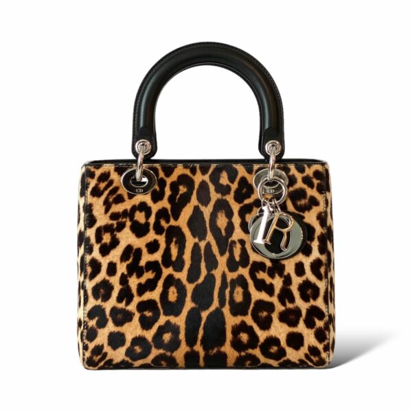 Dior Lady Dior Leopard Pattern