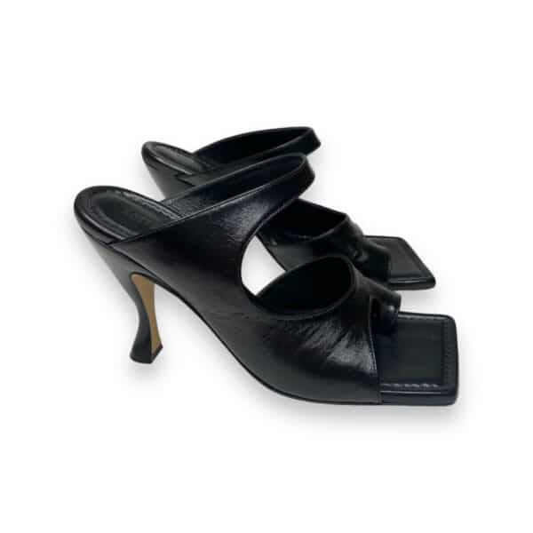 Bottega Venetta Black sandals 36.5 EU - Image 4