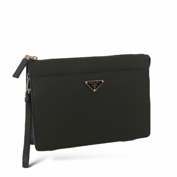 Prada Saffiano Leather Pouch - Image 2