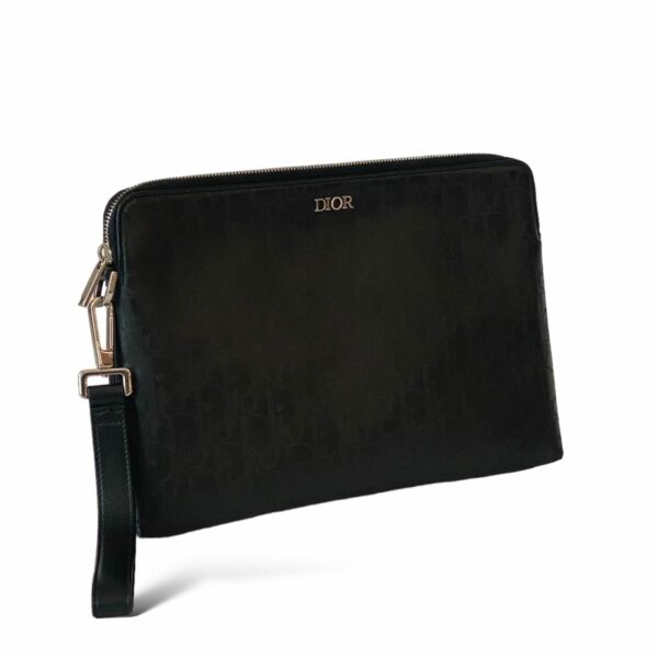 Dior Oblique Black Pouch - Image 3