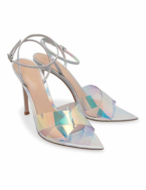 Gianvito Rossi PVC sandal metallic 37 EU