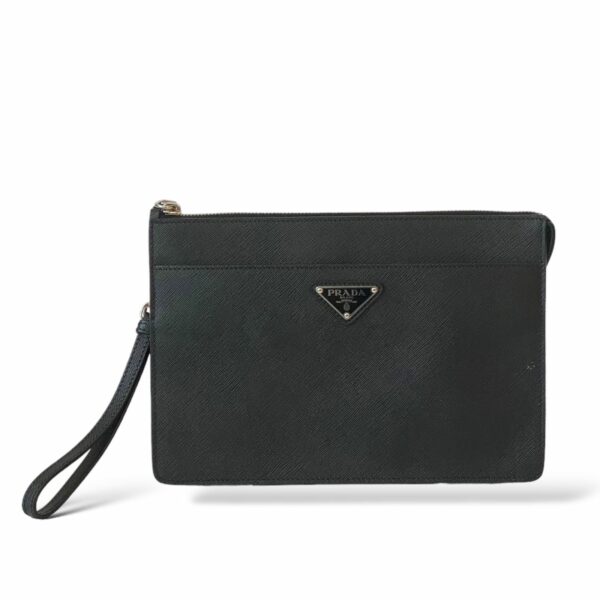 Prada Saffiano Leather Pouch