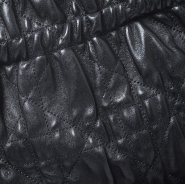 Dior Cannage Gaufre Black Tote Bag - Image 3