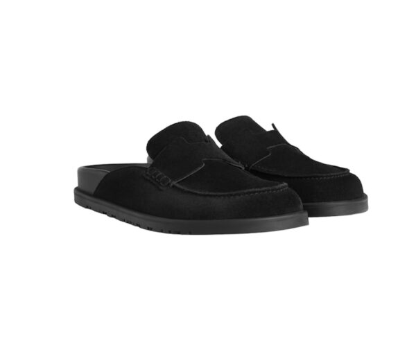 Hermes Go mule size 43 Black suede