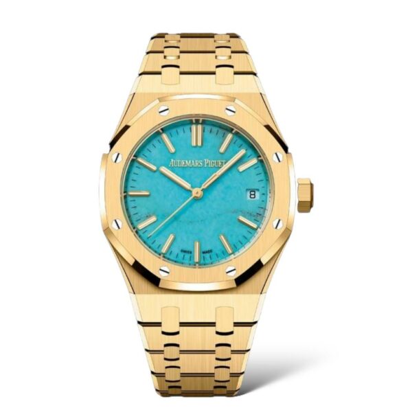 Audemars Piguet Royal Oak 37mm 15550BA.OO.1356BA.01 Turquoise Dial