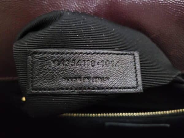 YSL Envelope Black Large Bag - Image 9