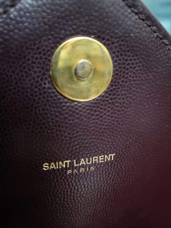 YSL Envelope Black Large Bag - Image 8