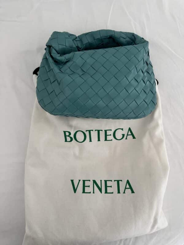 Bottega Veneta Mini Jodie Blue Bag - Image 2