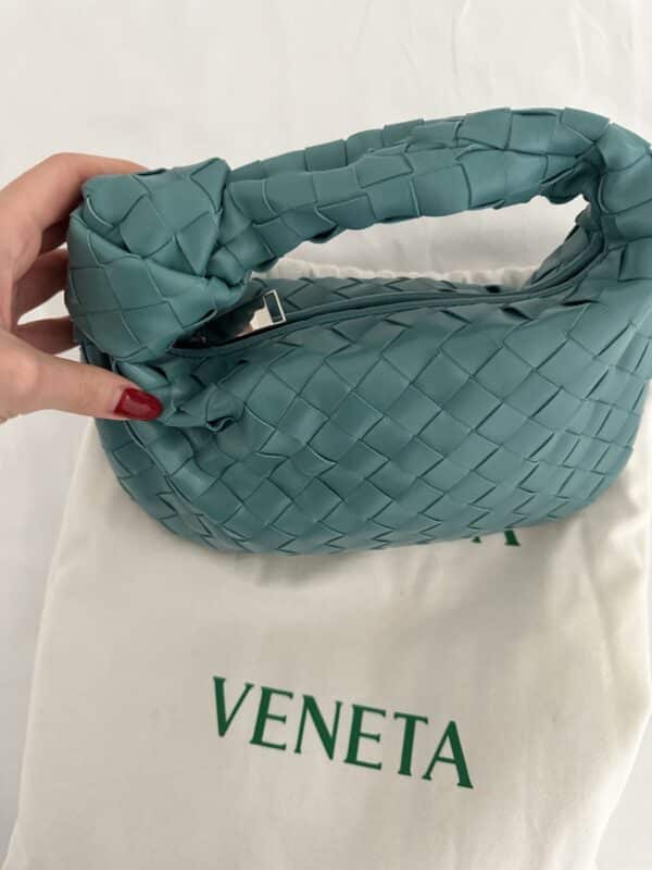 Bottega Veneta Mini Jodie Blue Bag - Image 3
