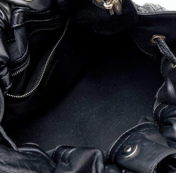 Dior Black Cannage Leather Le Trente Shoulder Bag - Image 4