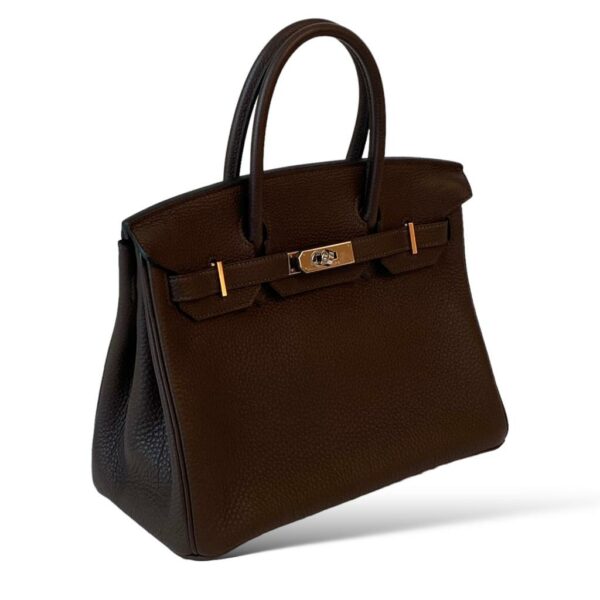 Hermes Birkin 30 Brown Togo PHW - Image 2