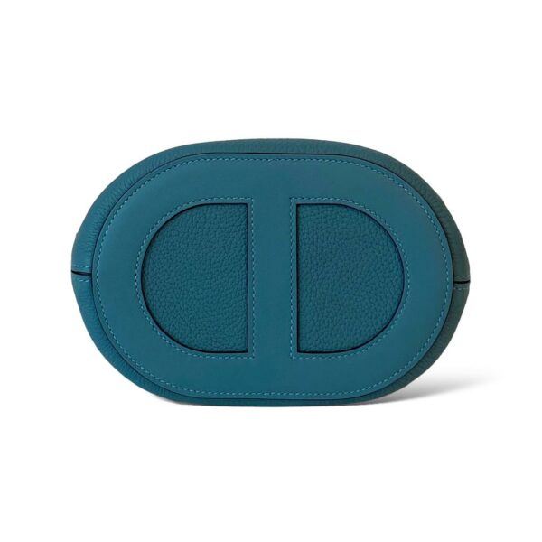 Hermes In The Loop 18 Bleu Jean GHW - Image 5