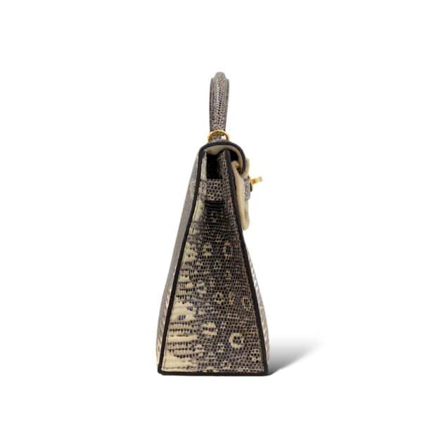 Hermes Kelly Mini Ombre Lizard GHW - Image 4