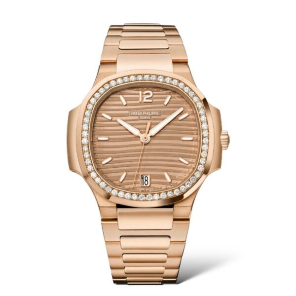 Patek Philippe Nautilus 35.2mm 7118/1200R Golden Brown Opaline Rose Gold “LADIES AUTOMATIC”