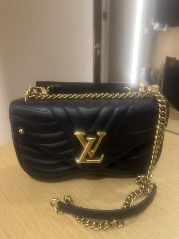 Louis Vuitton New Wave Black Wavy Quilt Bag - Image 4
