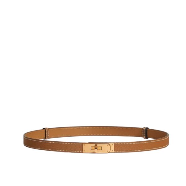 Hermes Kelly Belt Gold RGHW