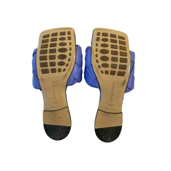 Bottega Veneta Lido 36.5 EU Purple Leather Sandals - Image 3