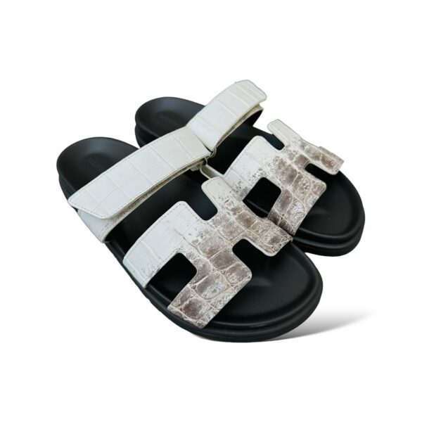 Hermes Chypre 39 EU Himalaya Croco - Image 3