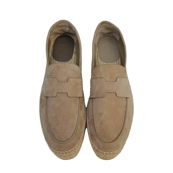 Hermes Trip 45 EU Beige Sable Espadrille - Image 4