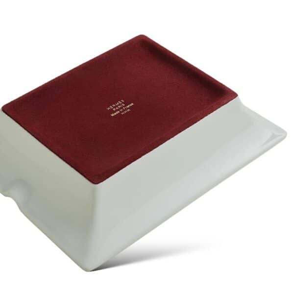 Hermes Cheval Vague Carmin / Terracotta Ashtray - Image 2
