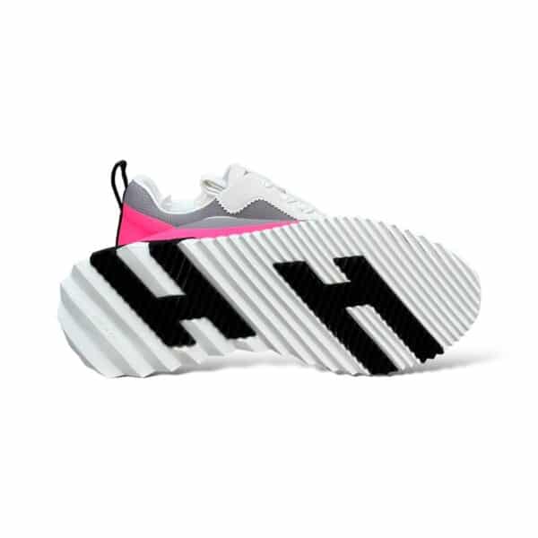 Hermes Bouncing 43.5 EU Multicolore Jaune Sneakers - Image 3