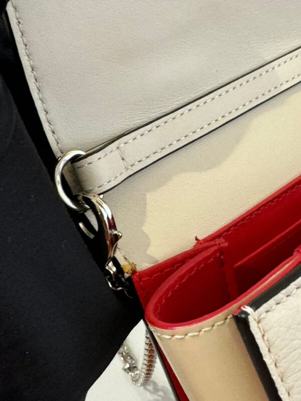 Christian Louboutin Paloma Clutch in Textured Leather - Image 4