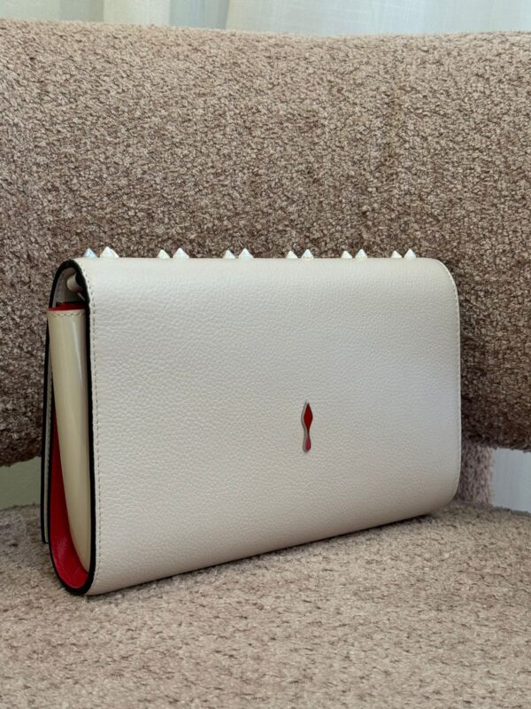Christian Louboutin Paloma Clutch in Textured Leather - Image 6