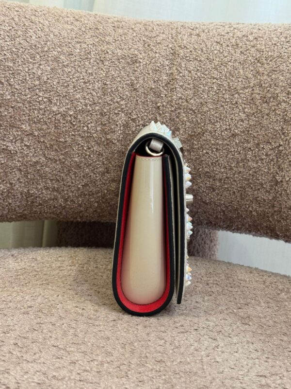 Christian Louboutin Paloma Clutch in Textured Leather - Image 7