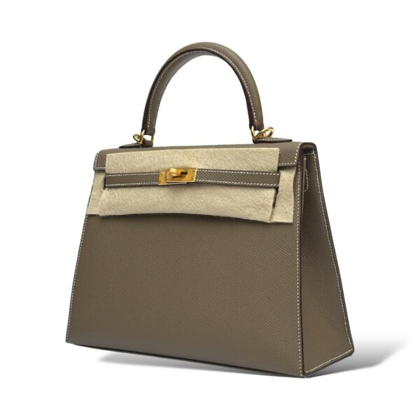 Hermes Kelly 25 Etoupe Epsom GHW - Image 5