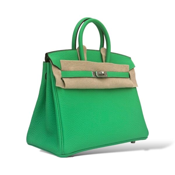 Hermes Birkin 25 Vert Comics Togo PHW - Image 2
