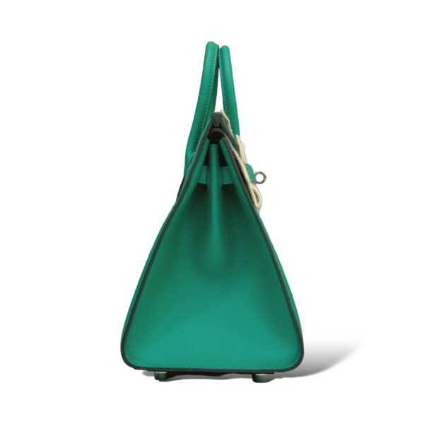 Hermes Birkin 25 Vert Jade Epsom PHW - Image 3