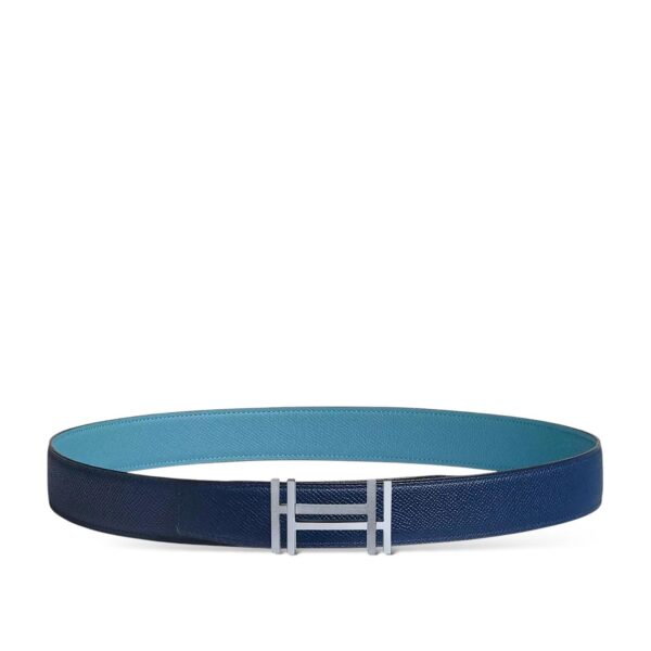 Hermes H au Carre Belt Buckle & Reversible Leather Strap 32 mm/115 cm