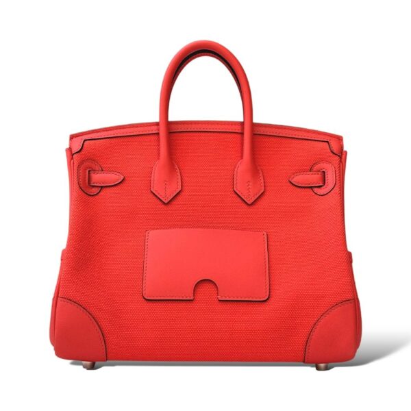 Hermes Birkin 25 Orange Field Cargo/Swift PHW - Image 5