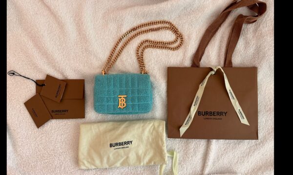 Burberry mini Lola shoulder bag Blue - Image 3