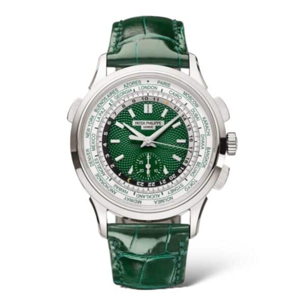 Patek Philippe Complications 39.5mm 5930P Platinum Case Alligator Leather Strap