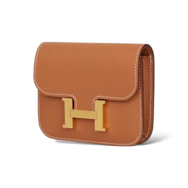 Hermes Constance Slim Gold Evercolor GHW - Image 4