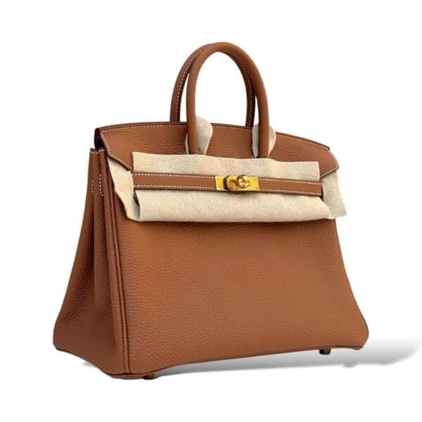 Hermes Birkin 25 Gold Togo GHW - Image 2