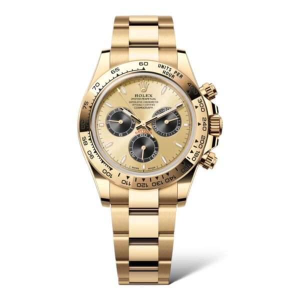 Rolex Daytona 40mm 126508 Cosmograph Yellow Gold Oyster Bracelet